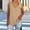 Khaki, variant on Women's V Neck Sleeveless Side Split Tank Top Long Length Casual Summer Layer Tops for Women Navy 4XL
