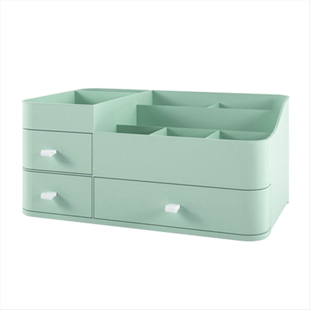 Organizador de Maquillaje con Cajones, Organizador de Encimera de Capacidad para Tocador, Baño y Dormitorio, Organizador de Cosméticos