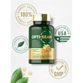 thumbnail image 6 of Opti-Bean | 150 Tablets | Digestive Support | Gas, Bloating & Discomfort Enzyme Blend | Vegetarian, Non-GMO & Gluten Free Supplement | by Carlyle, 6 of 8