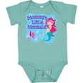thumbnail image 3 of Inktastic Mommy's Little Mermaid Girls Baby Bodysuit, 3 of 5