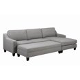 thumbnail image 2 of Andrew RHF Sectional w/Ottoman - Grey, 2 of 2