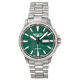 thumbnail image 1 of Bauhaus Aviation Titanium Green Dial Automatic 2862M4 100M Men's Watch, 1 of 1