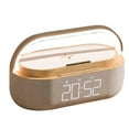 thumbnail image 1 of Digital Alarm Clock Radio with Bluetooth Speaker,15W Wireless Charger, Dual ,Adjustable Loud Alarm_Perfect Gift, 1 of 5