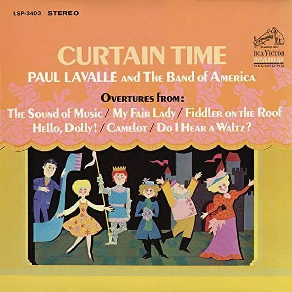 Paul Lavalle - Curtain Time - Music & Performance - CD