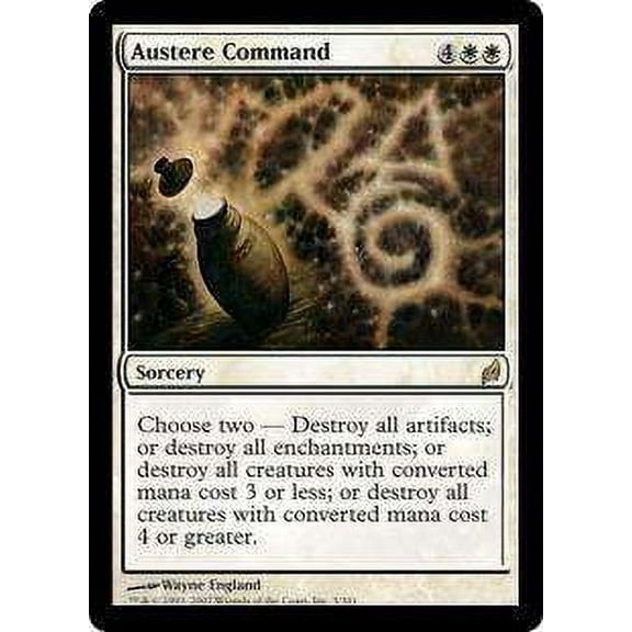 MtG Lorwyn Rare Austere Command #3