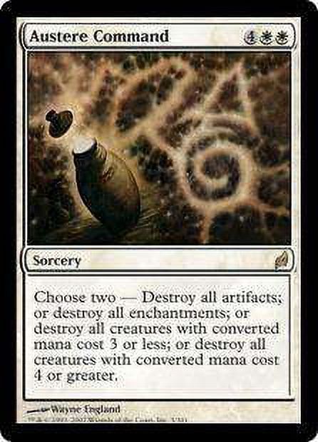 MtG Lorwyn Rare Austere Command #3