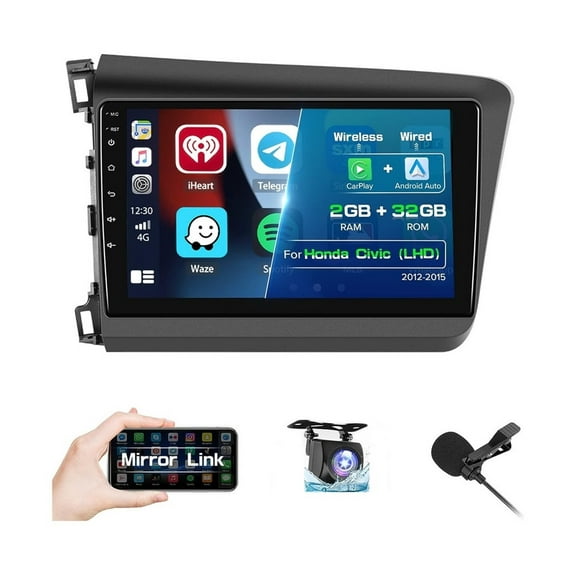 Stereo honda civic 2012-2015 Android Carplay GPS 2 32G
