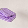 thumbnail image 4 of 3D Hearts Case Compatible with iPhone 11 Pro Max, Cute Design Soft Protective Case Protective Cover for Girls Women (Purple, iPhone 11 Pro Max), 4 of 14