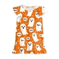 thumbnail image 7 of Leey-World Halloween Pjs Toddler Girls Nightgowns Toddler Princess Soft Halloween Print Pajamas Sleep Dress for Kids, 7 of 7