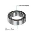 thumbnail image 4 of 20 Packs MR128-2RS Deep Groove Ball Bearings 8x12x3.5mm Chrome Steel Miniature Bearing Double Sealed, P6 (ABEC 3), 4 of 6