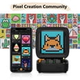 thumbnail image 5 of Divoom Ditoo Retro Pixel Art Game Altavoz Bluetooth con pantalla frontal controlada por aplicación LED 16X16 (negro), 5 of 5