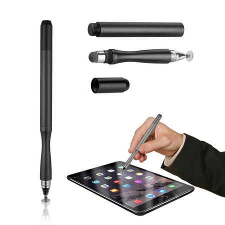 Stylus Pen, Super Capacitive Stylus Fine Point Styluses with Extra Thin Point Disc Tips Universal for Tablet/iPad Mini/Smartphones All Touch Screen