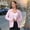 Light Pink, variant on Plus Size Hooded Coat For Women Lightweight Casual Wear Spring Summer Fall Outerwear With Pockets Comfortable Loose Fit Long Sleeve Jacket plus Size Womens Clothes Women's Coats Puff Jackets for Women