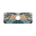 thumbnail image 7 of Yayeee Faucet Mat for Kitchen Sink 14.7" Diatomite Long Splash Guard Pad, Pine Tree Rainbow, 7 of 7