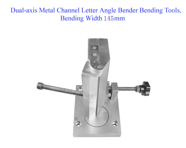 VING Dual-axis Metal Channel Letter Angle Bender Bending Tools Bending  Width 145mm