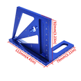 thumbnail image 2 of 1 x Square Ruler-Blue, 2 of 8
