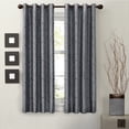 thumbnail image 3 of Zenna Home Jardin Embroidered Thermal Lined Window Panel, 54" x 63", Mocha, 3 of 5