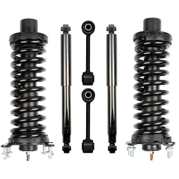 AUTOMUTO Struts & Shocks Quick-Strut Rear shock absorber Front complete strut Stabilizer Bar Link Fit For 2002-2007 for Jeep Liberty