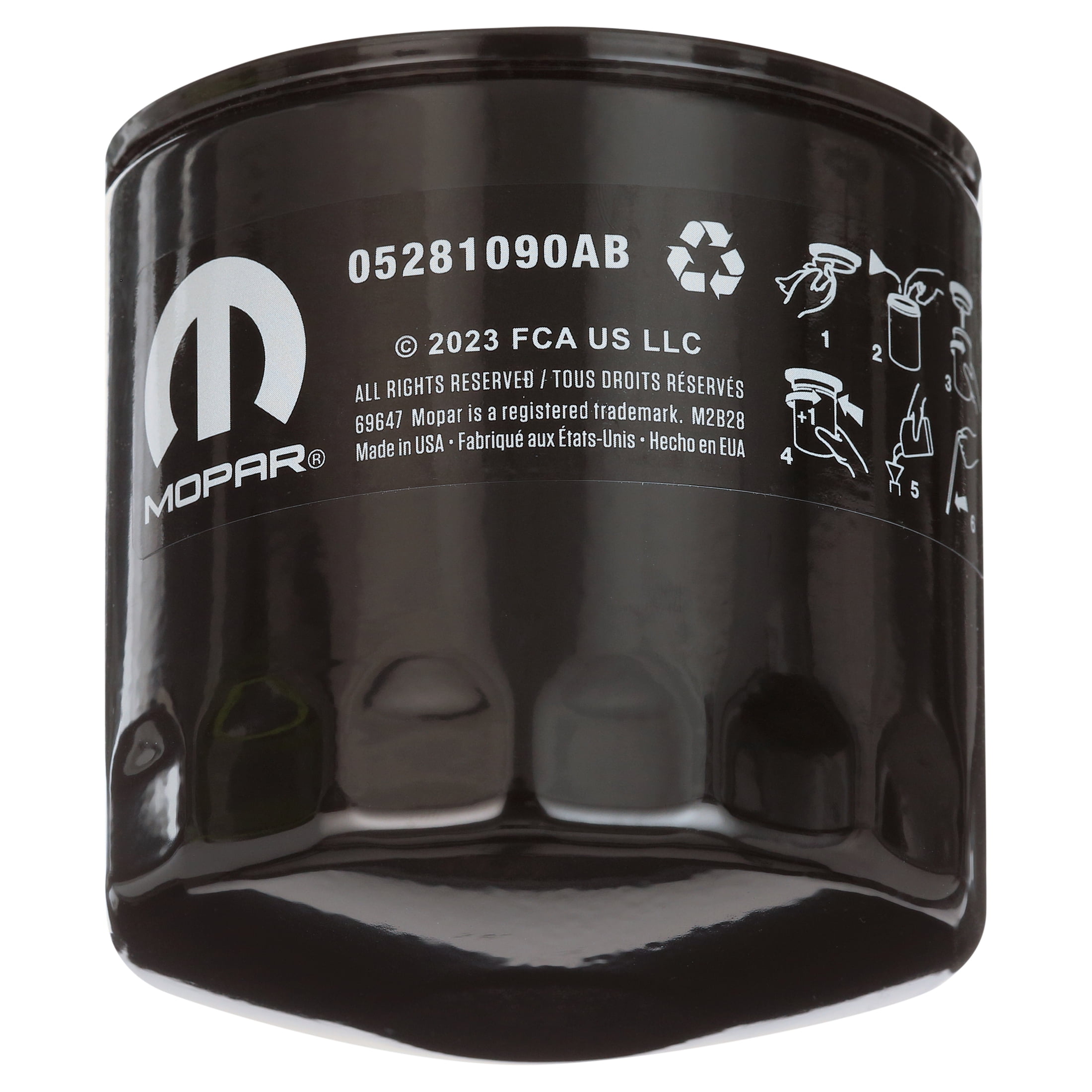 (3 pack) Chrysler Mopar Original Equipment M0-090 Engine Oil Filter
