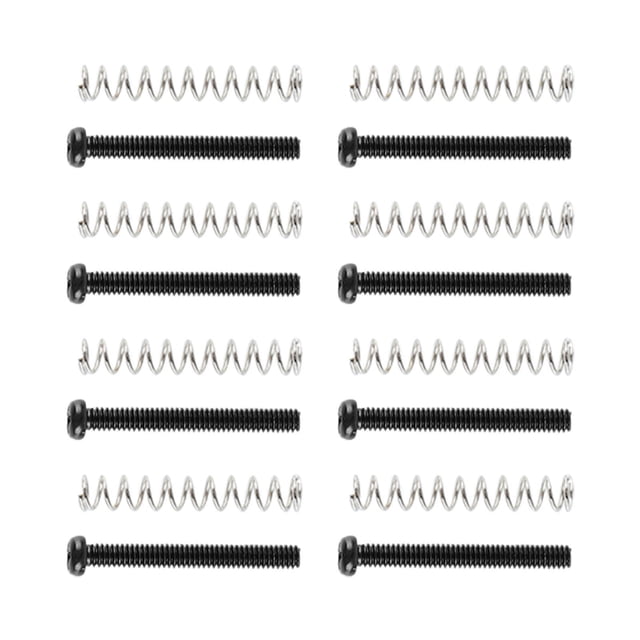 Ressort à Vis pour Micro Guitare,8 Ensemble de Montage de Micro à Guitare à Vis de Montage de Ressort à Vis Expérience Inégalée