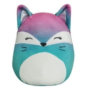 Squishmallows Official Kellytoy Plush 7.5 inch Pink And Blue Fox