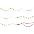thumbnail image 2 of Advancent Banner de decoración dorada de 16,4 pies para decoraciones de pancarta de fiesta de cumpleaños Kits de decoración para fiestas Plata 16.4 pies, 2 of 6