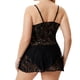 thumbnail image 4 of Trajes de baño de una pieza para mujer, talla grande, traje de baño sexy con cuello halter, traje de baño con cordones XL-5XL, 4 of 5