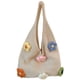 thumbnail image 3 of Bolso Ganchillo Hombro Flores Punto Mano Informal para Mujer () Rosa, 3 of 5