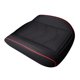 thumbnail image 2 of Funda de asiento de coche, accesorio interior de piel sintética, versátil y cómoda. Negro Rojo, 2 of 9
