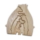 thumbnail image 4 of Adorno de escritorio del rompecabezas del arte de la familia del oso, decoración del hogar, esculturas de madera del rompecabezas del oso, 4 of 9