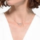 thumbnail image 4 of Conjunto de joyas: collar y pendientes Swarovski Infinity con cristales, 4 of 4