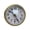 Arabian gold Style2, variant on Yammee 2.56Inch Mini Quartzs Clock Insert Round Quartzs Movement Miniature Clock Gift