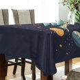 thumbnail image 5 of Yayeee Tablecloths 60" x 60" Rectangle Wrinkle Resistant Party Table Cover, Astronaut Space, 5 of 8