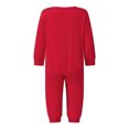 thumbnail image 5 of RUINIXCW Christmas Family Pajamas Matching Set Long Sleeve Top with Pants Plaid Sleepwear Loungewear, 5 of 6