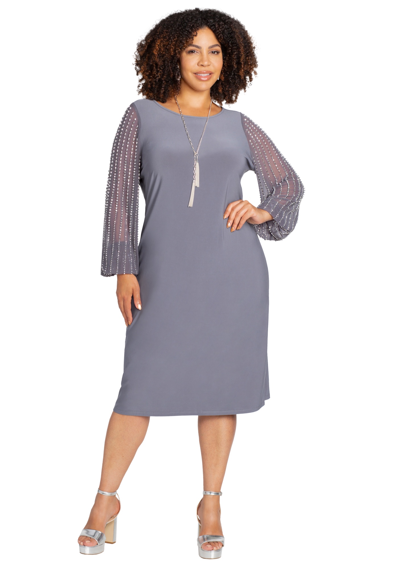 plus size beaded sheath dress Primavera Couture 14099 Short Plus Size Homecoming Dress Beaded Sequin Formal Cocktail Gown 22 / Black/Fuchsia main image 1