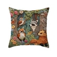 thumbnail image 2 of Cute Quadruped Patterns Cushion Cover Soft Throw Pillowcase Removable And Washable Pillowcase For Sofa And Chair Ideal Choice For Summer Sofa And Bedroom Decor, 2 of 6