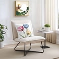 thumbnail image 3 of Colorful Tulips Outdoor Pillow Covers Pack of 2 Abstract Flowers Countryside Farmhouse Waterproof Throw Pillow Covers Decorative Cushion Cases for Patio Garden Tent Balcony Couch 24x24 inch, 3 of 8