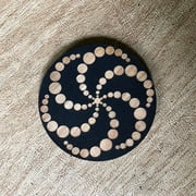 Painted Crop Circle Magnet