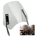 thumbnail image 4 of Universal Motorcycle Wind Deflector With Mounting Bracket, Reduce Wind Speed & Improve Riding Experience, Fits , , Kawasaki,, 4 of 8