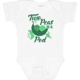 thumbnail image 3 of Inktastic Two Peas in a Pod with Faces Boys or Girls Baby Bodysuit, 3 of 5