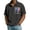 Coffee, variant on Mens American Flag Patriotic Polo Shirts Blue M