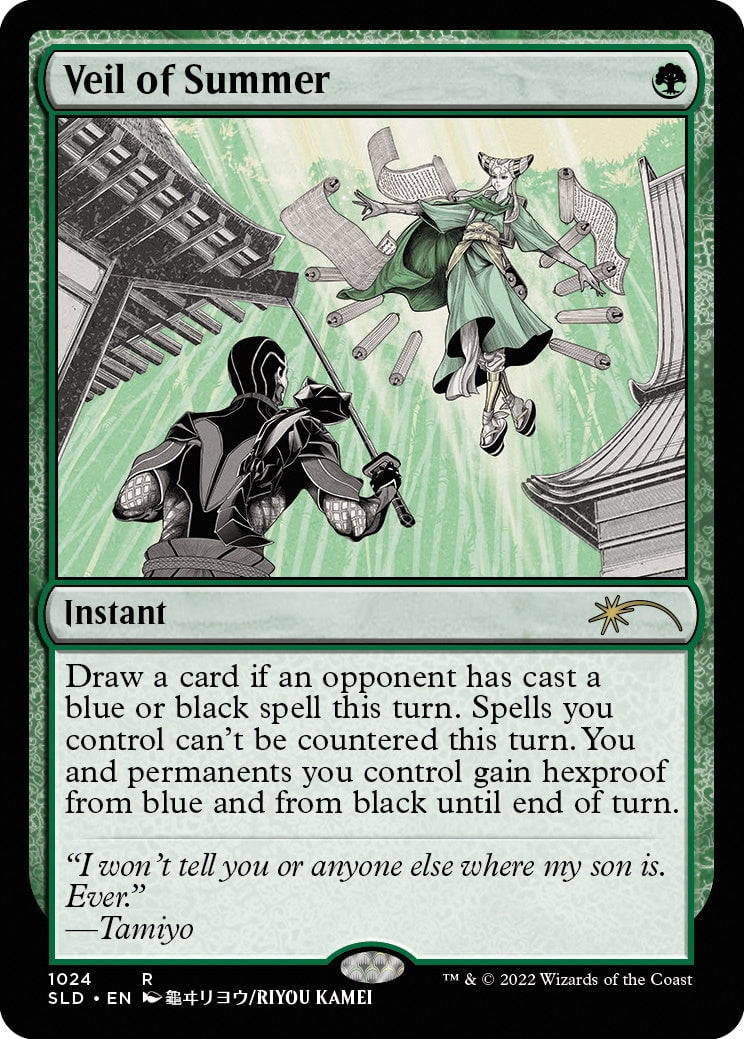 Magic the Gathering Secret Lair Drop Series - Kamigawa: The Manga: The Cards -Non Foil-