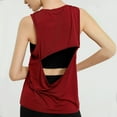 thumbnail image 5 of APEXFWDT Womens Backless Workout Tops Open Back Athletic Yoga Running Tank Tops Casual Muscle Tank Yoga Shirts for Women, 5 of 6