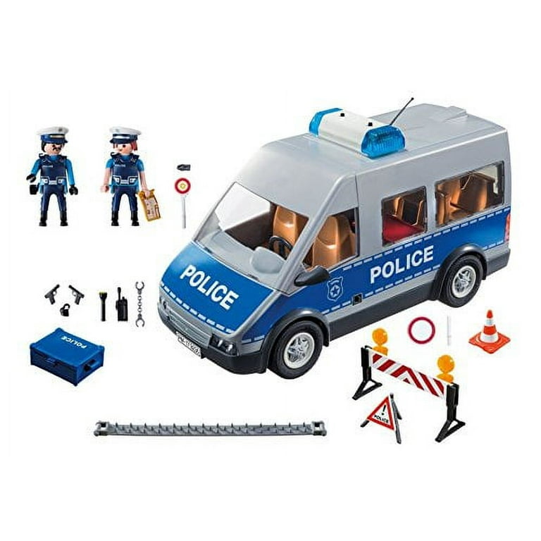Policemen with Van - Imaginative Play Set by Playmobil (9236) 