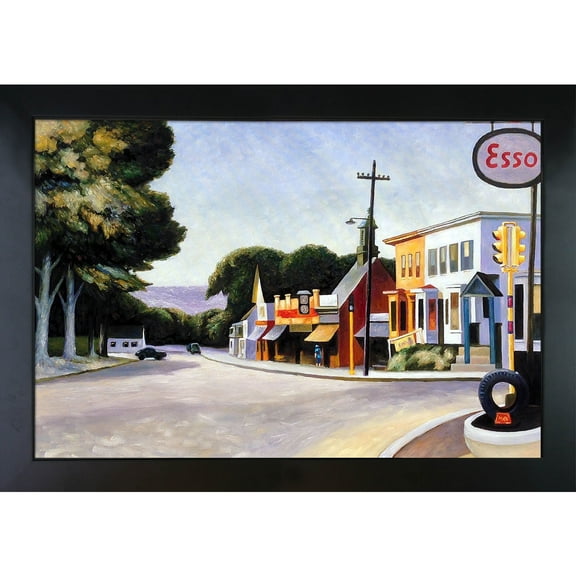 Portrait of Orleans, 1950 with New Age Black Frame 24"X36"