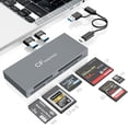 thumbnail image 1 of Lector de tarjetas CFexpress tipo B 8 en 1 Yeemie Pro con 2 USB 10G, 1 of 8