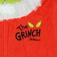 thumbnail image 4 of Dr. Seuss The Grinch Union Suit Big Kids Santa Claus Costume Kigurumi One Piece Hooded Pajama, 4 of 6