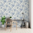 thumbnail image 3 of Fine Decor Gabriela Blue Floral Wallpaper, 3 of 7