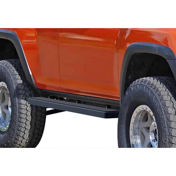 2010-2013 Toyota 4Runner SR5 2010-2019 Toyota 4Runner Limited Black Finish 5 Inch Door to Door Side Bar Side Step Running Board