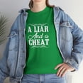thumbnail image 7 of A Liar And A Cheat Shirt, Funny Cheater Tee, Rude Cheating Gift - ID: 1432, 7 of 7